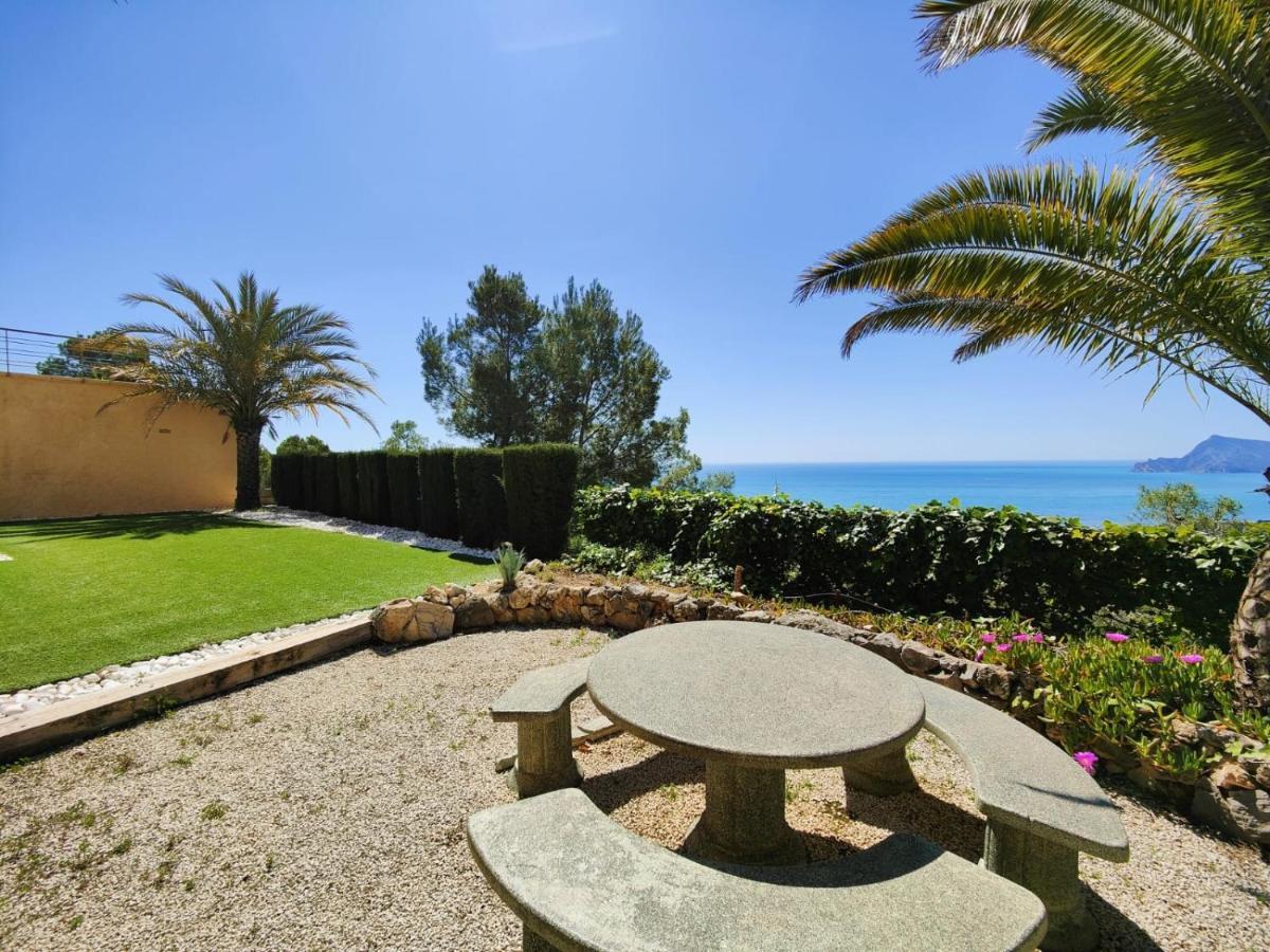 Seaview 6Br Villa With Private Pool Altea Exterior photo